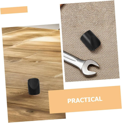 12pcs DOITOOL Folding Chair Foot Caps V-Shaped Stabilizer End Caps Non-Slip Leg for Hardwood Floors Inner