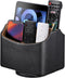 Remote Control Holder, Spinning Desk Organizer, Nightstand Bedside Caddy for TV Remotes/Tablets/Phones/Eyeglasses/Books/Pens