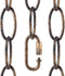 Tovmey 6.5 Feet Aged Bronze Finish Chandelier Chain (3mm), Vintage Pendant Light Fixture
