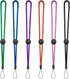 YOUOWO 6 Pack Nylon Wrist Lanyard, Adjustable Length for Flashlight, Wallet, USB Drive, Cell Phone Charms, Key ID