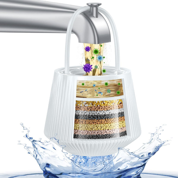 1-Second Install Bath Filter for Tub, Tub Bath Filter for Tub Faucet,
