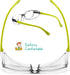 Kids Safety Glasses Goggles for Boys Girls, Anti Fog Eye Protection, Blue Light Blocking Lens, Side Shield, Soft TR90