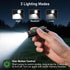 2 Pack 360L 3 Blukar Rechargeable EDC Flashlight, Mini Keychain Flash Light with Lighting Modes, Memory Function
