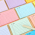 EOOUT 15 Pack Lined Sticky Notes, 3"x4", 750 Sheets, To Do List Notepad for Office Meeting School Home