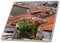 3dRose Greece, West Macedonia, Kastoria, Ottoman Houses 8 Inch Ceramic Tile