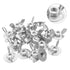 Alasum 20pcs 1/4-20 Stainless Steel Hurricane Shutter Wing Nuts Storm Shutter Fasteners with Quick Release and Trim