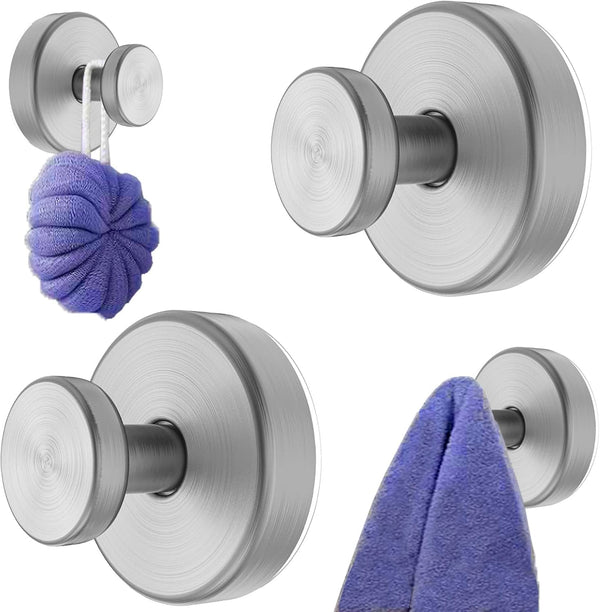 Generic Suction Hooks for Bathroom Cloth Kitchen Utensil Hanging Shower Towel Hooks Coat