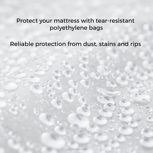 Linenspa Mattress Bag - 2 Pack Twin/Twin XL Mattress Bags for Moving and Storage, Mattress Protection