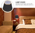 6.29X5.11X3.74 Inch ORFOFE Cloth Lamp Shade Accessory Clip-on Light Cover for Floor Table Wall Lamps Decorative Light