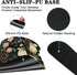 Arttown Set 4 1 Spring Flower Desk Mat Leaves Floral Colorful Mouse Pad in Ergonomic Design Large Mousepad + Keyboard