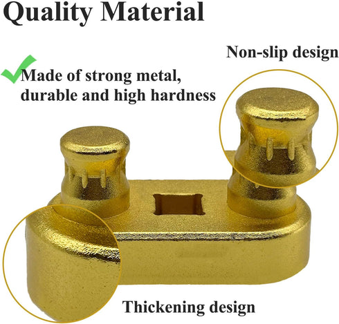 77455 Cable Bender Tool, Connects to 1/2'' Ratchet, Maximum Bending Up to 500 MCM, Gold