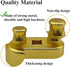 77455 Cable Bender Tool, Connects to 1/2'' Ratchet, Maximum Bending Up to 500 MCM, Gold
