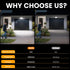 3 Terraces(Garage-1pack) Motion Sensor Light Outdoor, with Modes, Solar Lights Outdoor Waterproof from Dusk to Dawn
