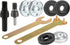 Yakamoz Drill Angle Grinder Adapter with Flange Nut Parts Set, 6mm and 10mm Drill Arbor Mandrel Adaptor
