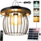 Solar Shed Lights with 2 Motion Sensors, Classic Metal Solar Chandelier Outdoor