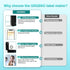 X1 Portable Bluetooth Mini Label Maker Machine with Tape, Rechargeable Thermal Small Sticker Maker, Black for