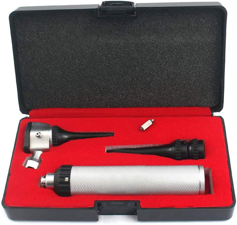 AAProTools NEW Veterinary Diagnostic Otoscope Set KIT Vet Instrument with 2 Extra Free