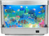Tokenkuko Fake Motion Fish Tank Mini Aquarium, Artificial Tropical Decorative Lamp Night Light