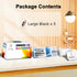 Miss Deer 5-Pack Compatible 250 PGBK Ink Cartridges Replacement for Canon PGI-250XL High Yield