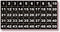 iSYFIX Black Consecutive Number Stickers 1 to 50, 1-inch Vinyl Self Adhesive Premium Decal for Inventory, Storage,