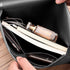 VANRA File Folder Organizer - 1 Piece PU Leather File Jackets - Document Holder for A4 Letter Size Paper - Black
