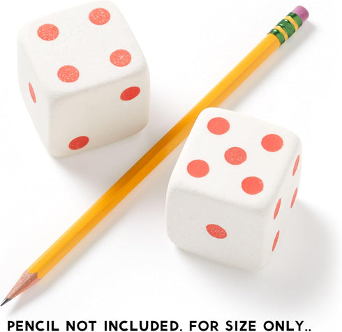 Make Big Mistakes Giant Eraser Set for Dice