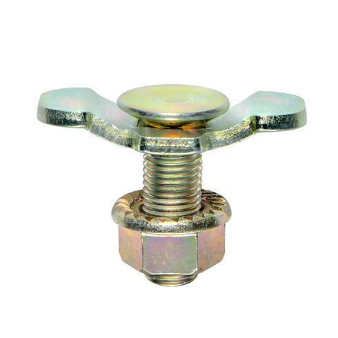 L Track Fittings Accessories, Bolts Threaded Double Stud Lug 10 Pack