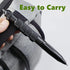 Tungsten Steel Military Tactical Pen, 3 Pack with 12 Black Ballpoint Refills, Emergency Self Defense, Professional