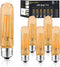 5 Inch E26 Led Bulb Equal 80 Watt, 2200K Amber White Vintage