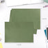 Granhoolm 100 Pack Green Pearlized Shimmer 5x7 Envelopes, Sage Green A7 Self Seal for Invitations