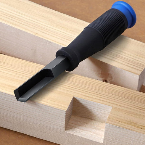 Right Angle Chisel - Chrome Steel Timber Framing Corner Chisel for Woodworking Slotting & Cutting