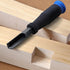 Right Angle Chisel - Chrome Steel Timber Framing Corner Chisel for Woodworking Slotting & Cutting
