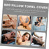 500Sheets FOMIYES Disposable Cradle Covers Breathable Non Stick Face Rest Covers for Massage Tables for Salons and Spas