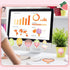 Yinder 24 Pads Cute Kawaii Sticky Notes, Cartoon Sticky Note Pads for Office Home Students, Fun Self Stick Memo Pad
