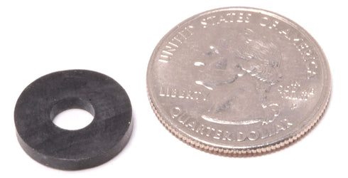 100 Pack EPDM Rubber Flat Washers - 5/8" OD, 3/32" Thickness, UV Resistant Neoprene Washers for Indoor/Outdoor