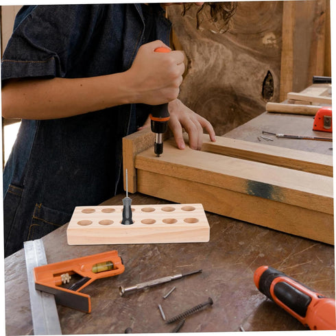 Plier Organizer Rack for Pliers and Cutters Stylish Space-saving Tool Storage for Projects and Workbench Organization