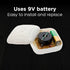 2 Pack Water Leak Detector - 95 dB Flood Detection Alarm Sensor for Bathrooms, Basements, and Kitchens by Mindful Design