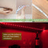 sinzau 2m/6.6FT 24 Battery Powered Led Strip Lights, LED Strip with Keys Remote Control, RGB Led Rope Lights for Party