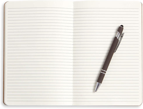 Blue Summit Supplies Travel Journals - Bulk 6 Pack Journal Set with Lined Paper, Lightweight Journal, 8.25” x 5.5”