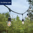 FLSNT 15 Pack Outdoor LED Replacement Bulbs for String Light, S14 LED Hanging Light Bulbs E26 Base 2200K Warm White