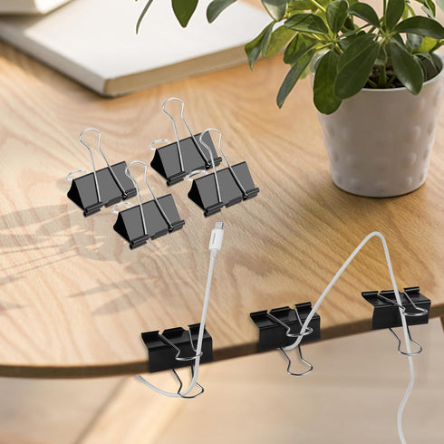 Extra Large Binder Clips, 2 Inch for Office (40 Pcs)