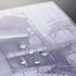 HOUYEE 100 Pack Clear Document Folder - Back to School File Folders, Waterproof, Tear-Resistant for Letter Size