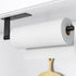 FOLIAGE For Paper Towel Holder under Cabinet: Self-Adhesive or Drilling Paper Towel Dispense