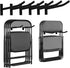 MEIPEIQIZHI Garage Storage Mechanism Wall Mounted, Folding chair storage rack,Garden Tool Rack Manager