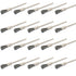 Steel Cleaning End Brushes, 20 Pieces, Pen Wire Brush Rust Paint Removal Bits