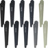 Honoson 20 Pcs Sanding Sticks, Assorted Polishing Sticks for Plastic Models, Metal and Wood Craft Tools