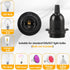 15 Bulb 2 Pack E26 Bulb Pendant Light Cord - Feet Hanging Light with Plug in Cord - Lamp Cord Light Socket with Wire