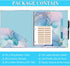 Lateefah 3 Ring Binder, 1 Inch Organizer for Letter Size (8.5'' x 11''), 5-Tab Dividers and Pockets, Cute Portfolio