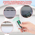 Kingdder 4 M12 Pcs Garage Door Remote Compatible with Garage Opener Transmitter for Automatic Swing Sliding Opener