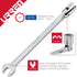 URREA 12-Point Flex Head Socket Wrench - 14mm with Ratchet Box End